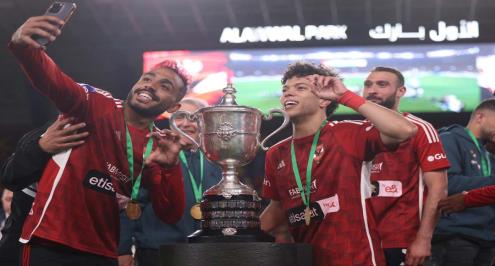 بالفيديو والصور.. تتويج الأهلي بلقب كأس مصر في ليلة تألق إمام وأفشة